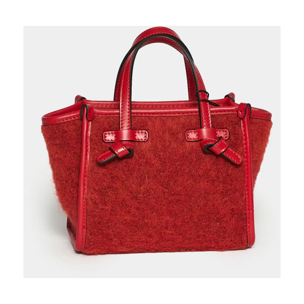 Gianni Chiarini Rode Mohair Marcella Handtas Red Dames