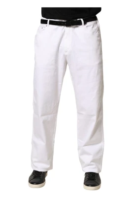 Straight Mid Waist Denim Trouser Jeans