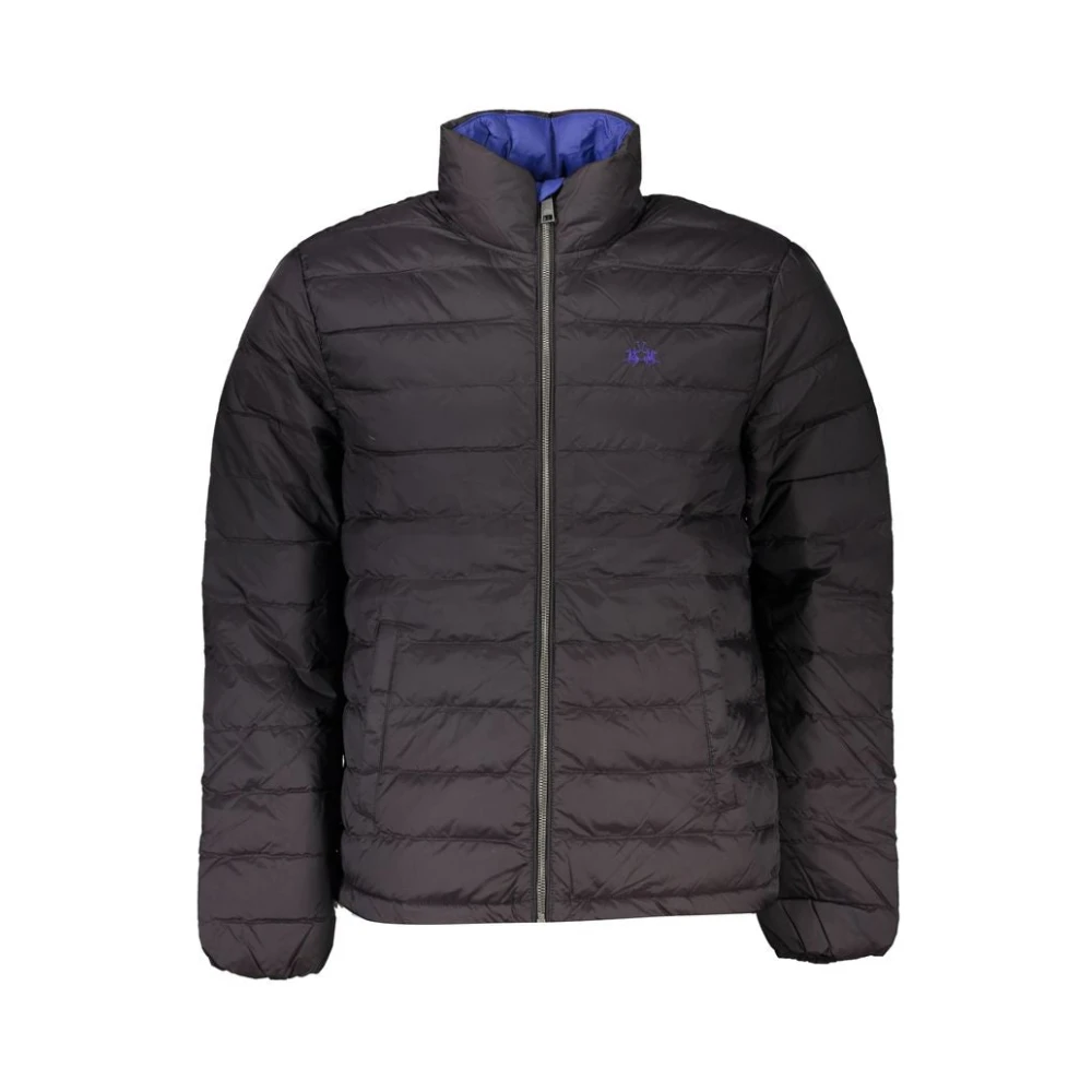 La Martina Elegant Lightweight Jacket With Long Sleeves - Male - Winter Jackets - Black - L - Jackets