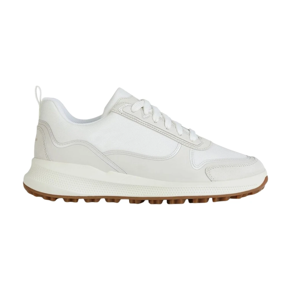 Geox , Skateboarding, Female, White, 4 Uk, Pg1x Low Top Trainers