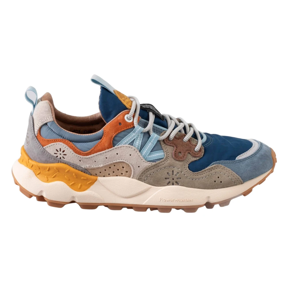 Flower Mountain Men's Multicolor Sneakers, 7 Uk, Yamano 3 Sneaker