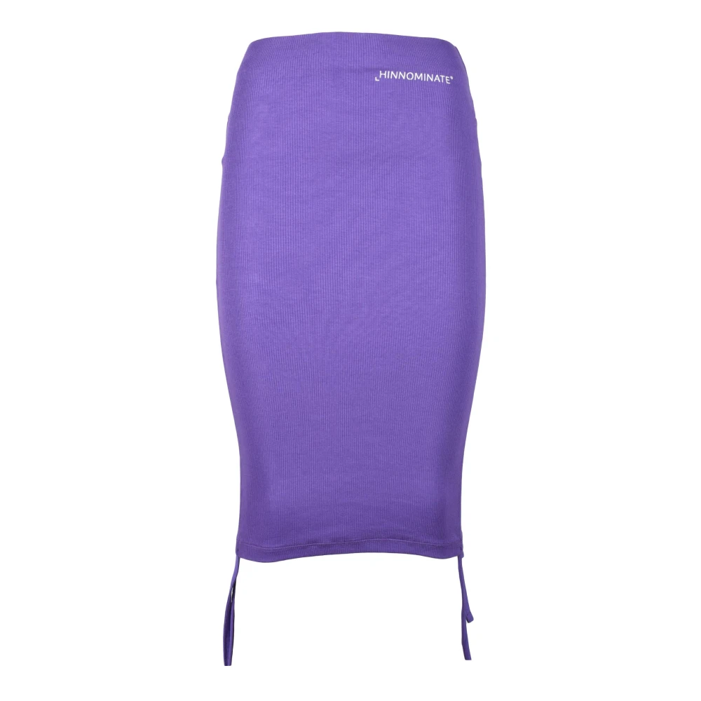 Hinnominate Katoen Elastaan Stijlvolle Mode Jeans Purple Dames