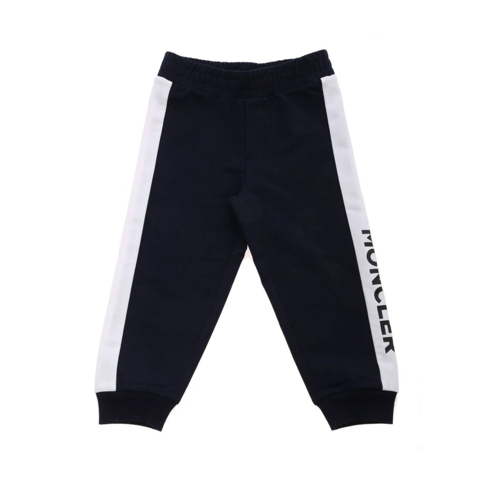 Moncler Boys Blue Pantalone - Sweatpants - 12 M - Kids
