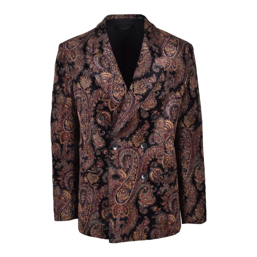 ETRO Katoenmix Blazer Jas Multicolor Heren