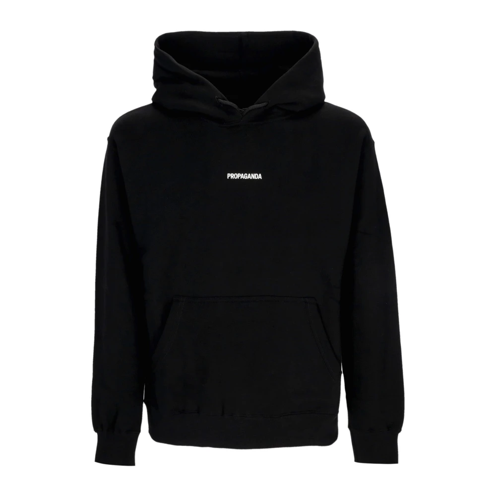 Propaganda Black Hoodies, Male, Xl, Tiger Hoodie Long Sleeve
