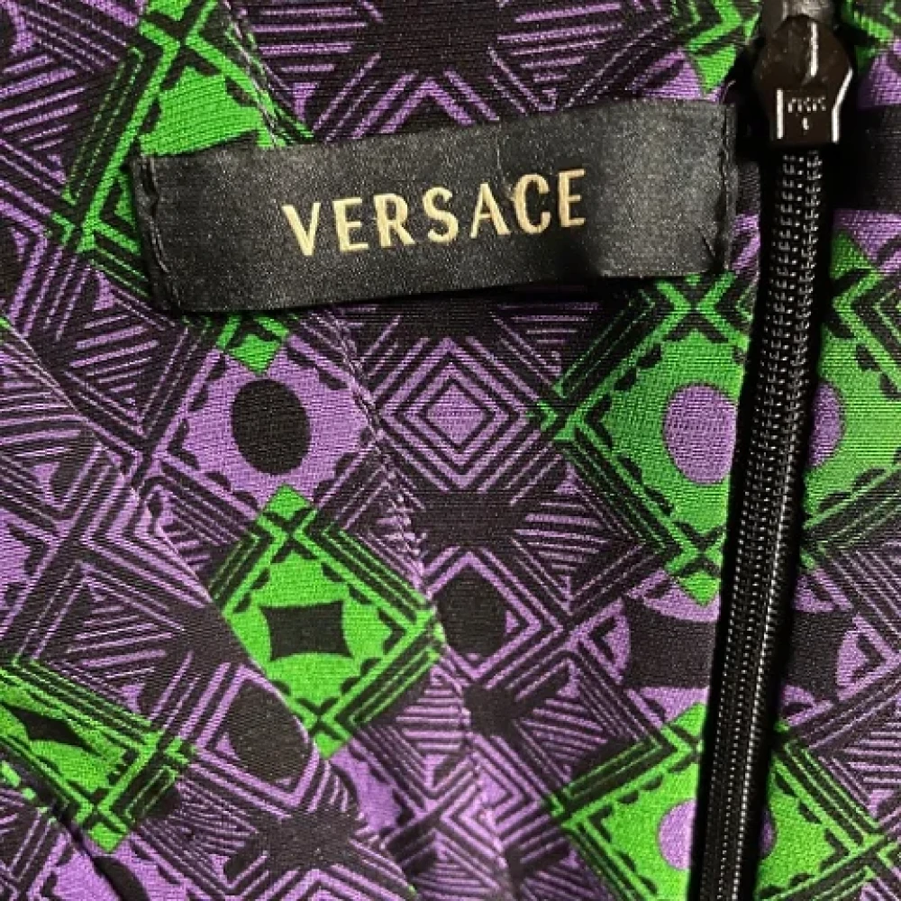 Versace Pre-owned Fabric dresses Multicolor Dames