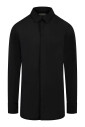 chemise-unie-avec-logo-et-fermeture-boutonnee