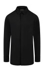 chemise-unie-avec-logo-et-fermeture-boutonnee