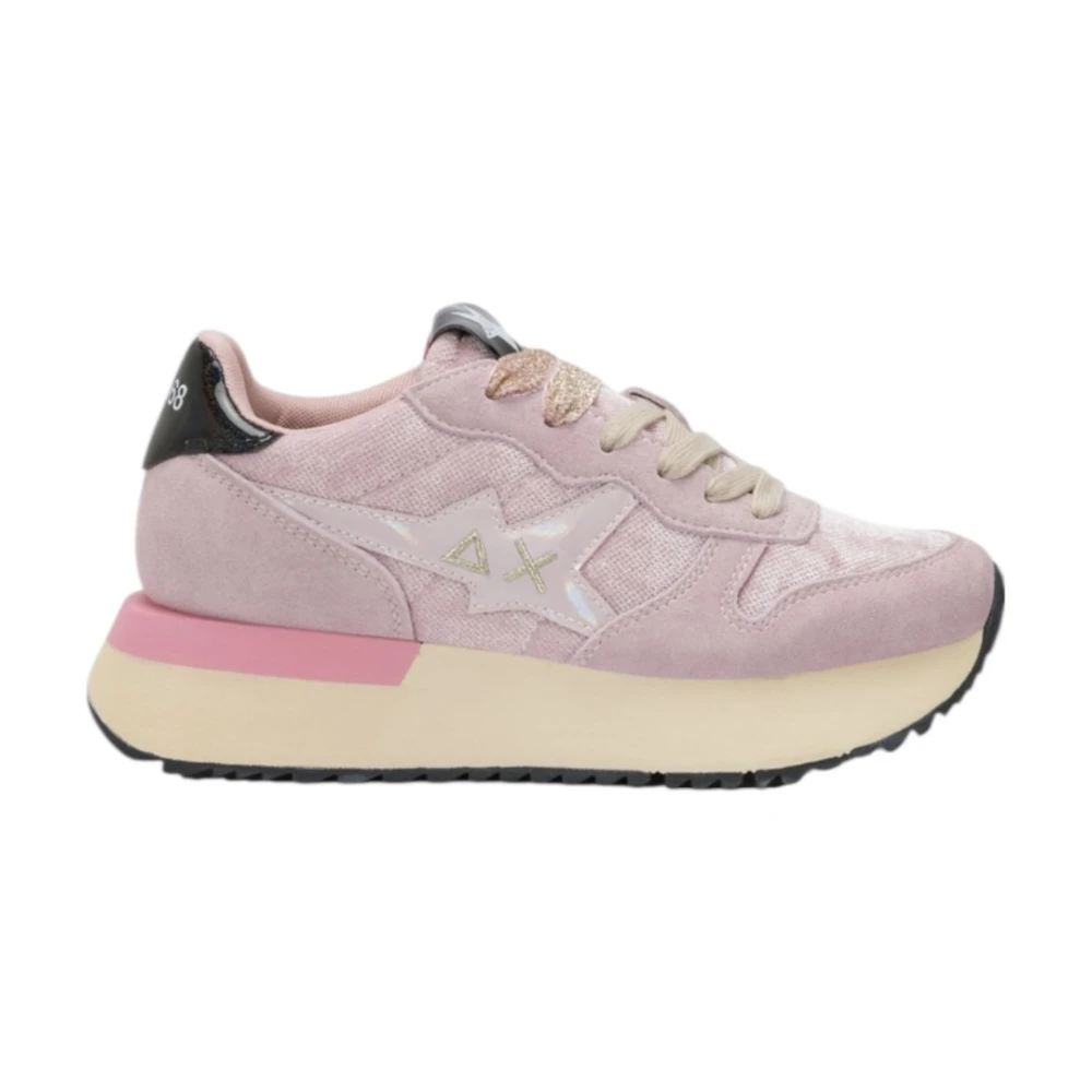 Sun68 Low Top Sneakers Dames Schoenen Roze
