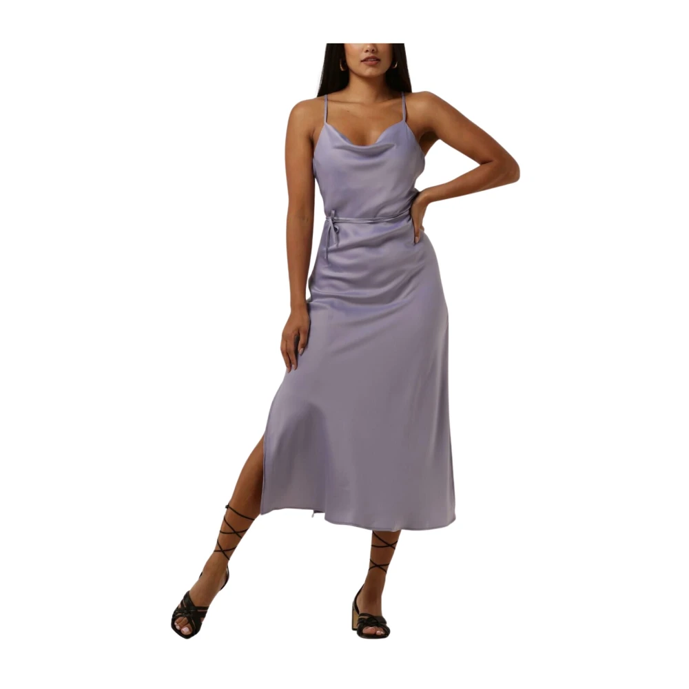 Y.A.S Strap Lange Jurk in Lila Purple Dames