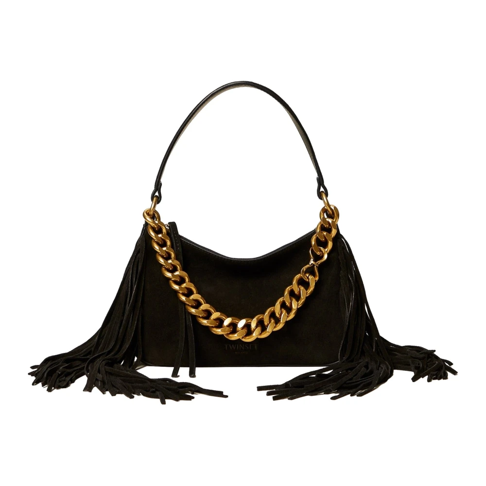 Twinset Donna Nero - Liliane Borsa A Spalla Piccola - Bags - One Size