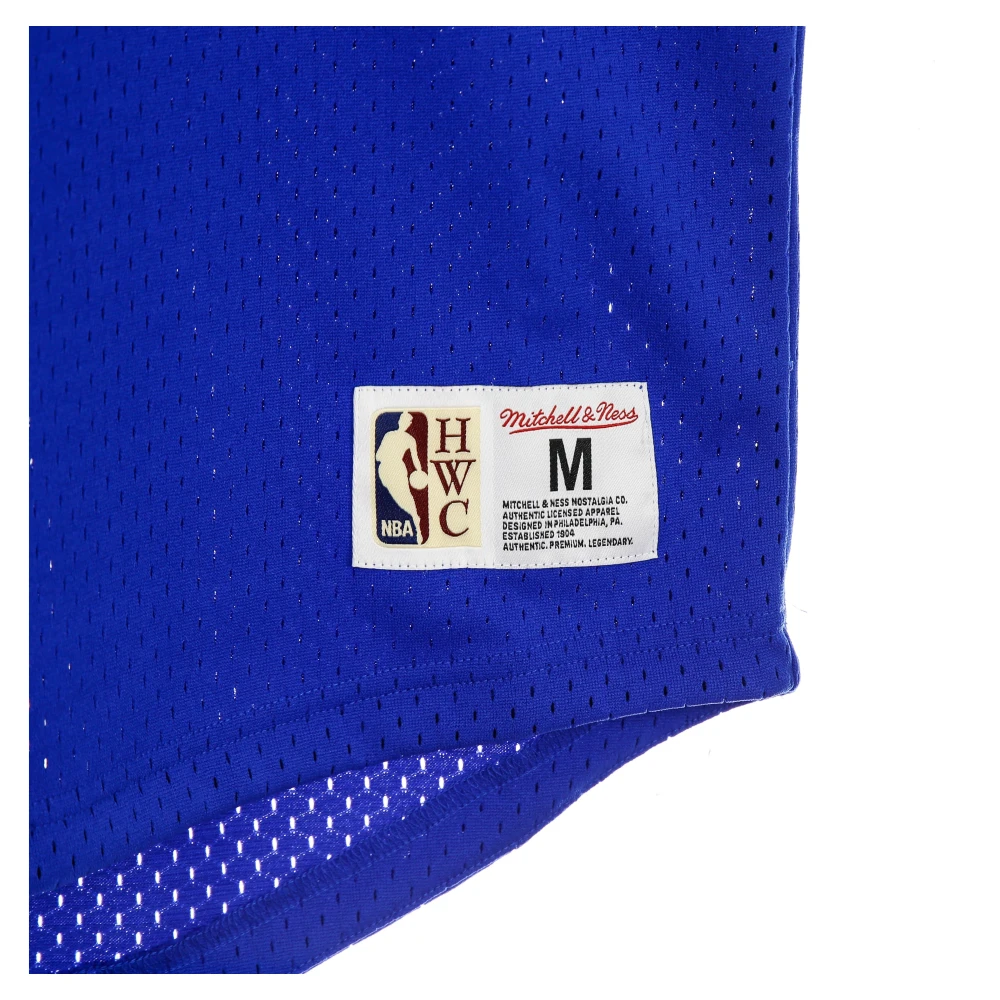 Mitchell & Ness NBA Buzzer Beater Mesh Hoody Blue Heren