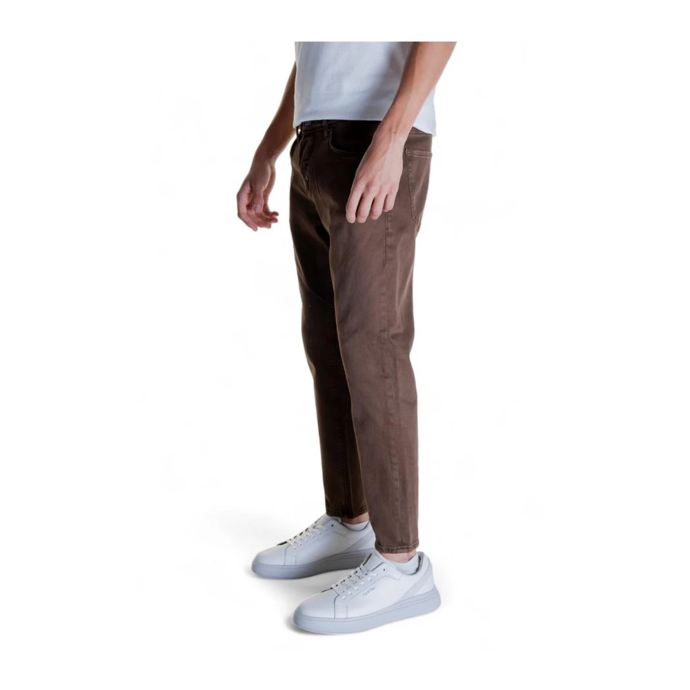 Antony Morato Bruine Katoenmix Jeans & Broeken Brown Heren