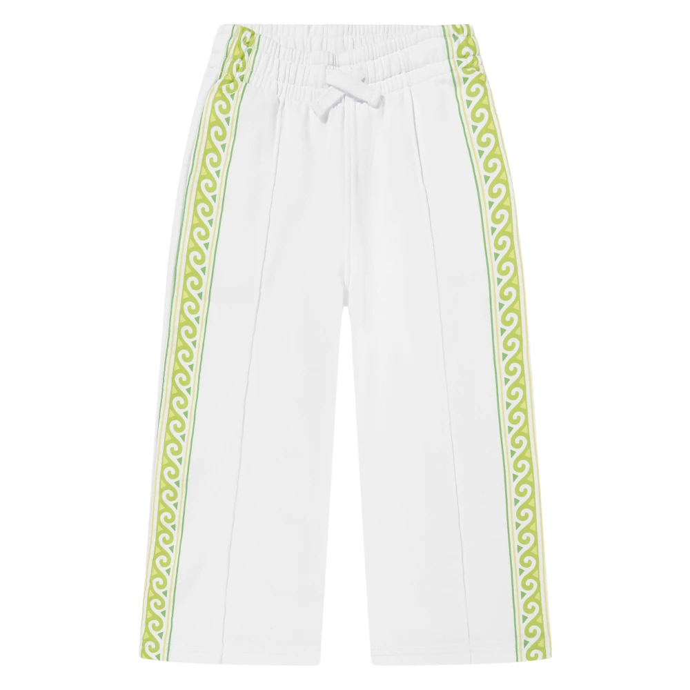 Casablanca Boys Beige Sweatpants, 13 Y, Laurel Joggers