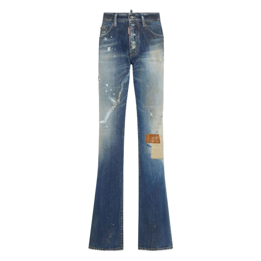 Dsquared2 Blue Flared Jeans - Male - Flare Jeans - M - Jeans