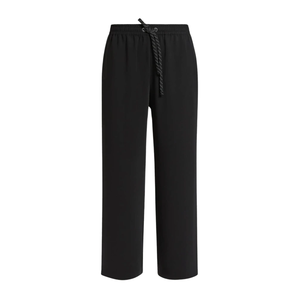 Marina Rinaldi Tijdloze zwarte relaxte broek Black Dames