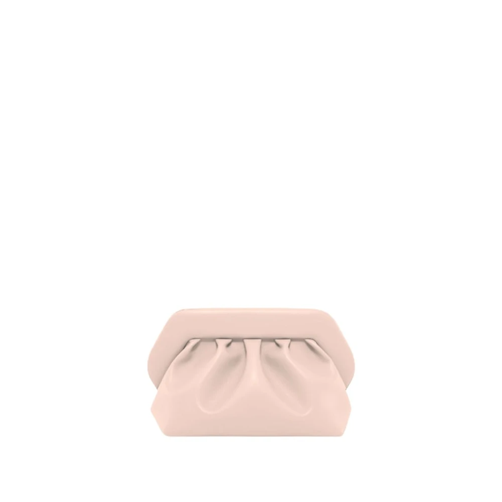 THEMOIRè Vegan Fabric Roze Clutch Tas Pink Dames