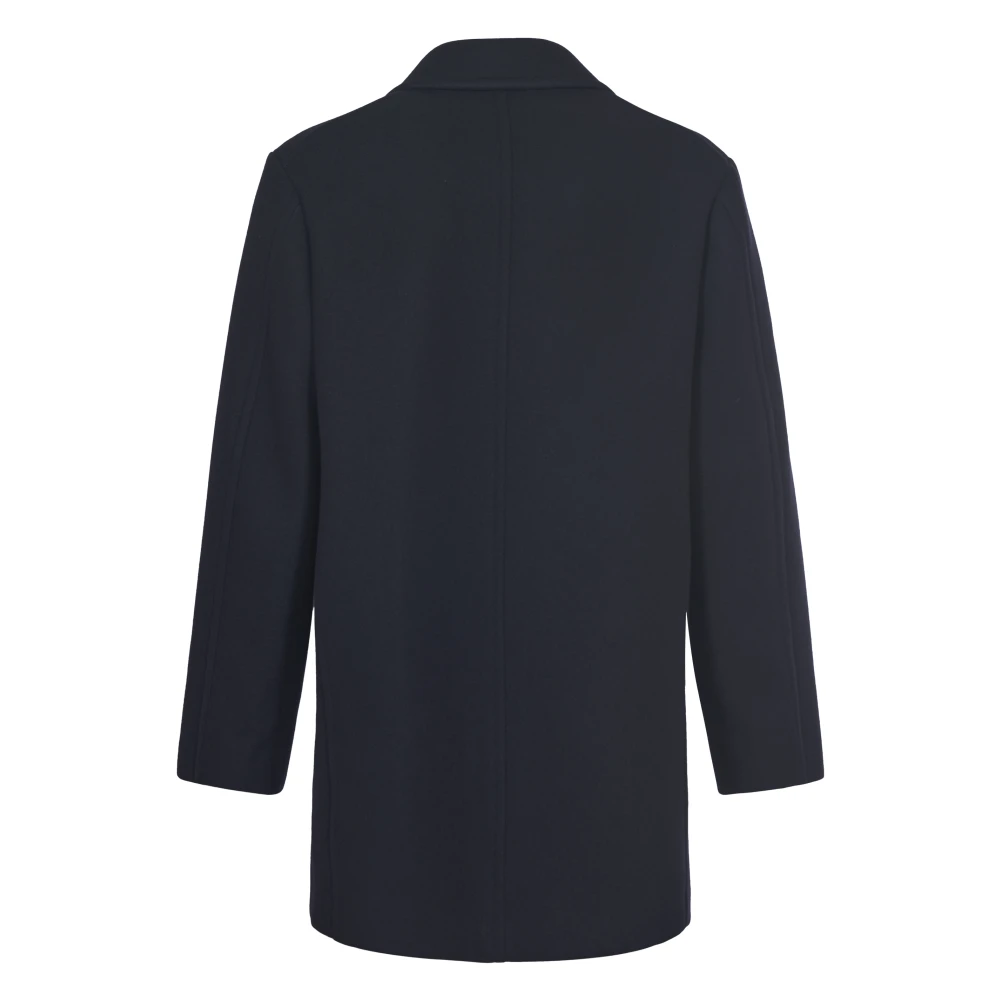 Auralee Wol Melton P-Jas Blue Heren
