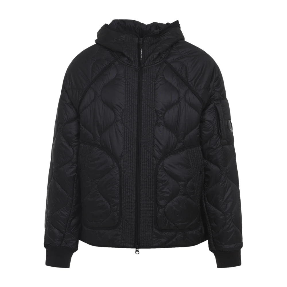 C.p. Company Men's Black Jacket For Aw25