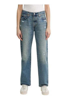 Levi's Straight Jeans Blå W28 L30
