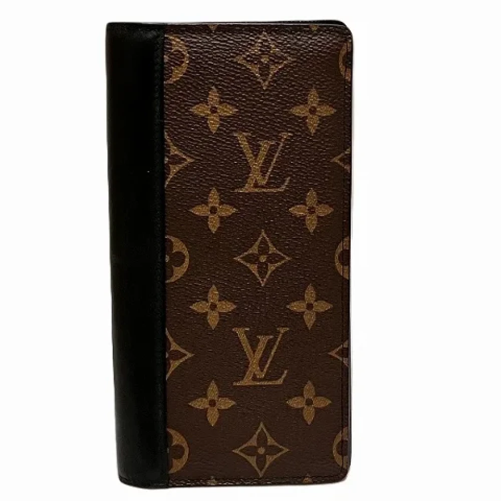 Louis Vuitton Vintage Pre-owned Canvas wallets Brown Heren