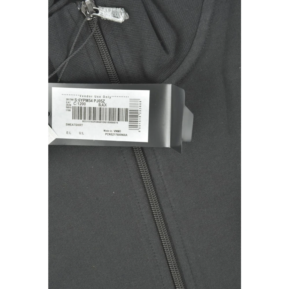 Emporio Armani EA7 Hoodie Black Heren
