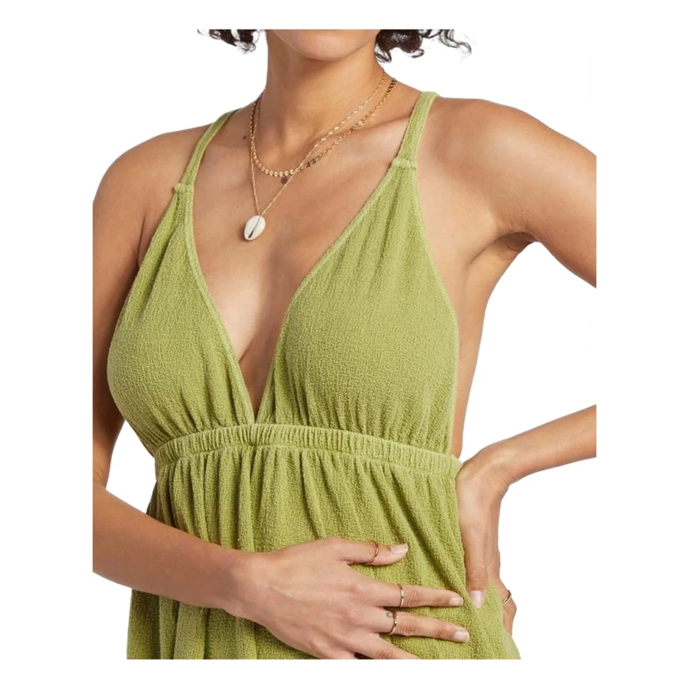 Billabong On Vacay Cover-Up Jumpsuit Green Dames