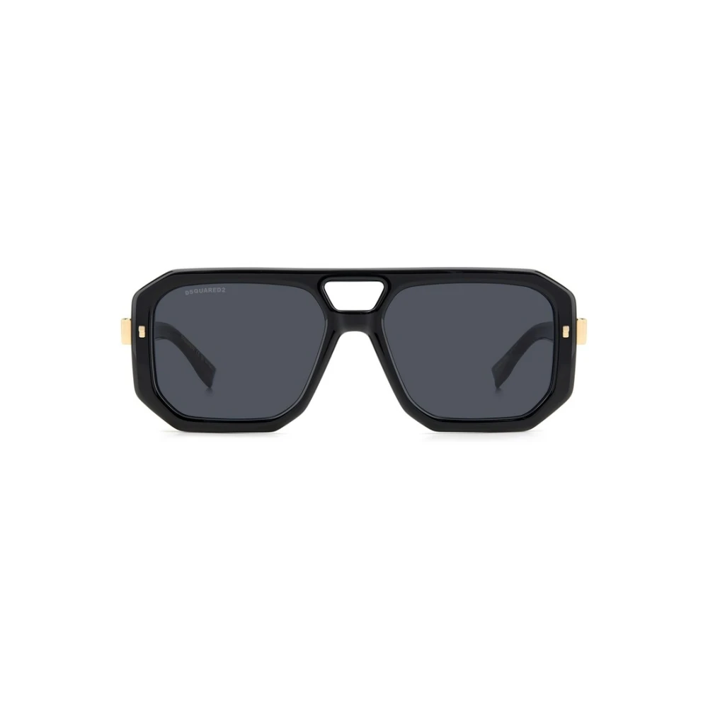 Dsquared2 Men's Black D2 0105/S 807 Sunglasses - Sunglasses - 56 Mm - Accessories