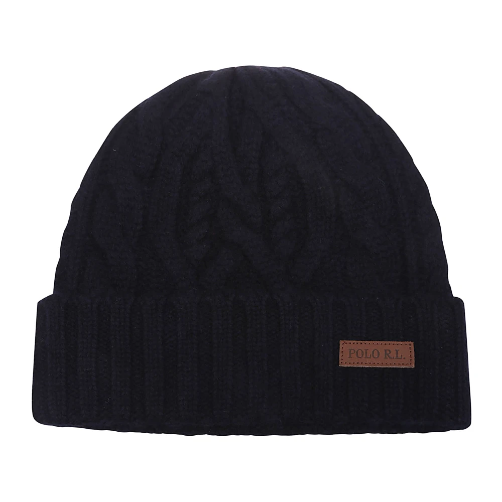 Polo Ralph Lauren Stijlvolle Beanie Hoed voor het winterseizoen Blue Heren