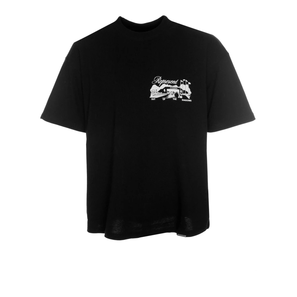 Represent Race Way Graphic Tee Black Heren