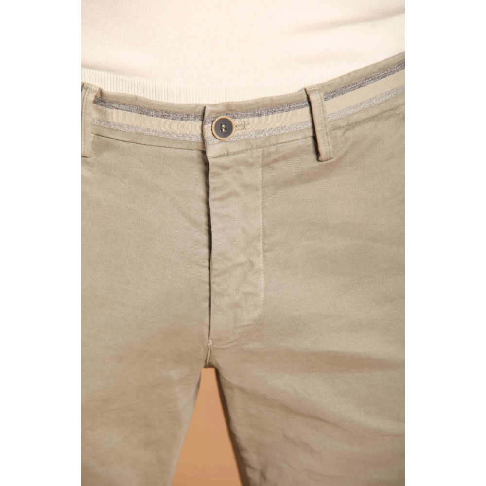 Mason's Slim Fit Winter Chino Broek Green Heren