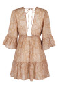 robe-mini-en-voile-de-lin-marron