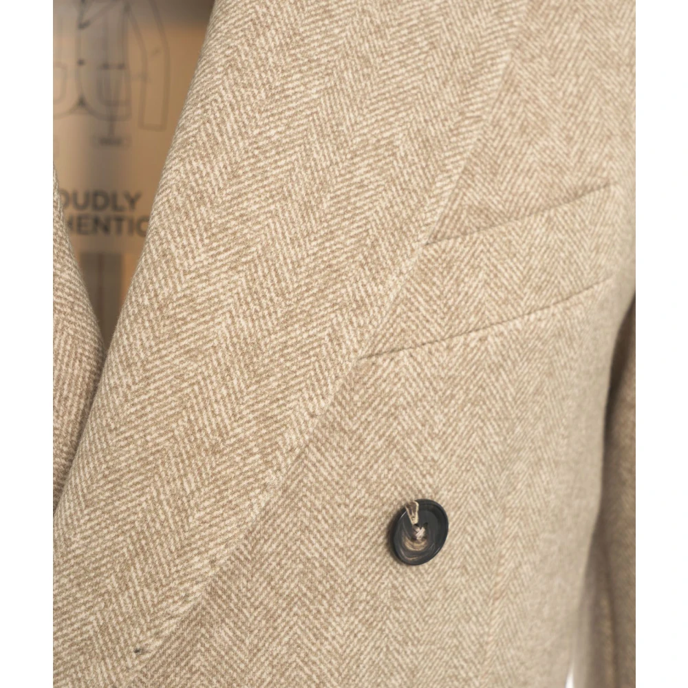 Circolo 1901 Beige Blazer Aw24 Beige Heren