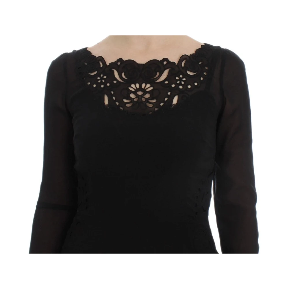 Dolce & Gabbana Midi Dresses Black Dames