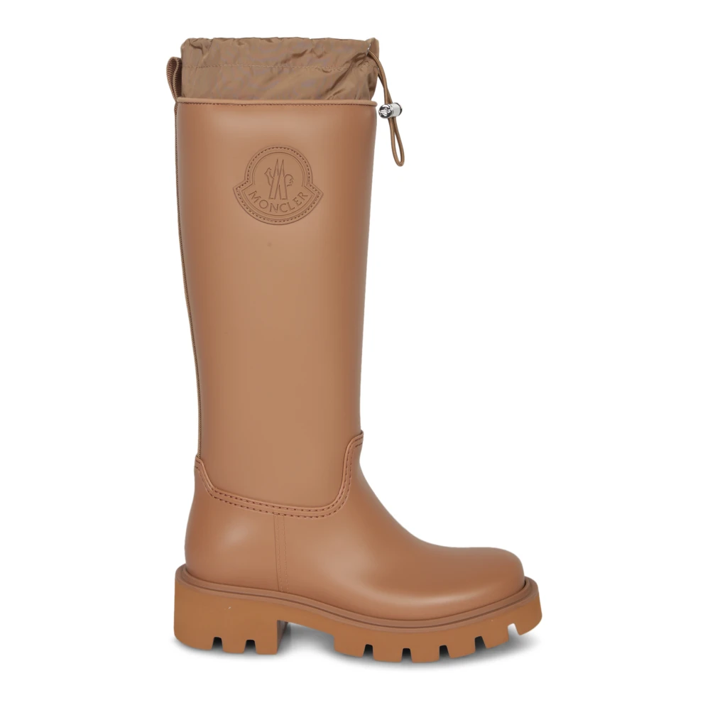 Moncler Vrouw Bruin Schoenen Dames, 38 Eu, Kickstream Hoge Laarzen