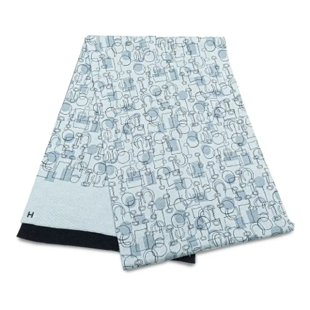 Pre-owned > Pre-owned Accessories > Pre-owned Scarves - - Hermès Vintage - Modalova