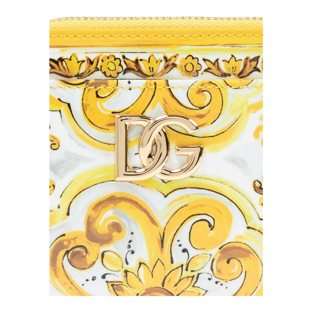 Dolce & Gabbana Portemonnee met Barocco-print Multicolor Dames