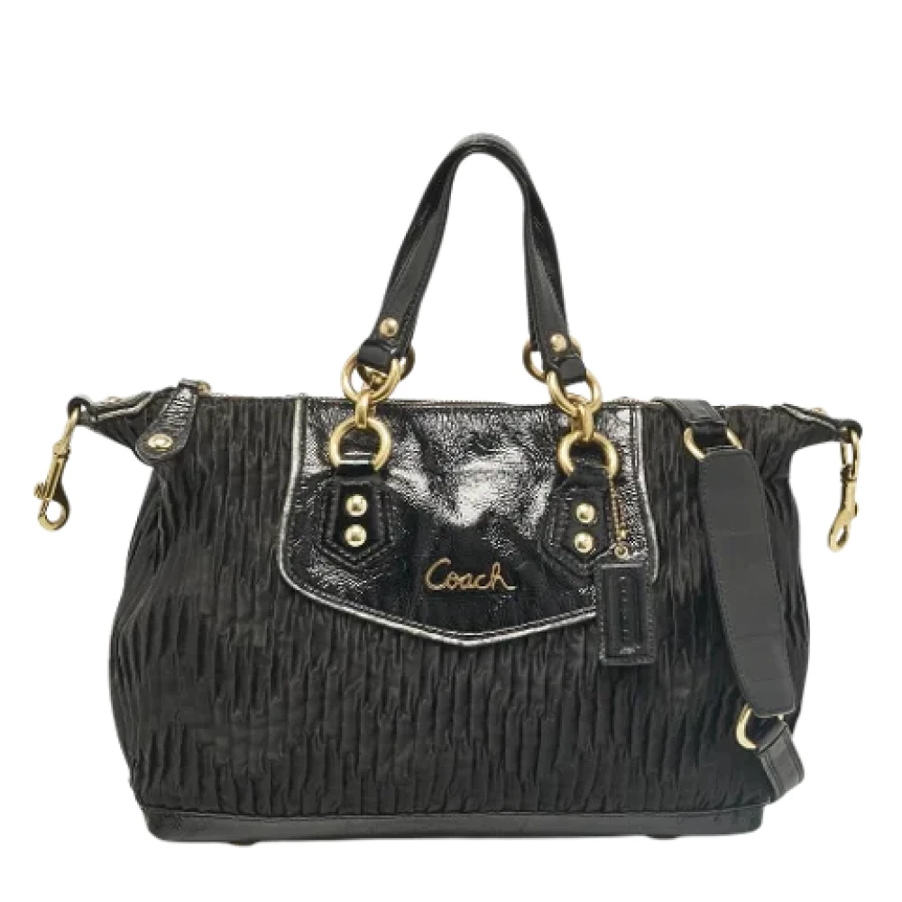 Coach Pre-owned Leather totes Black Dames