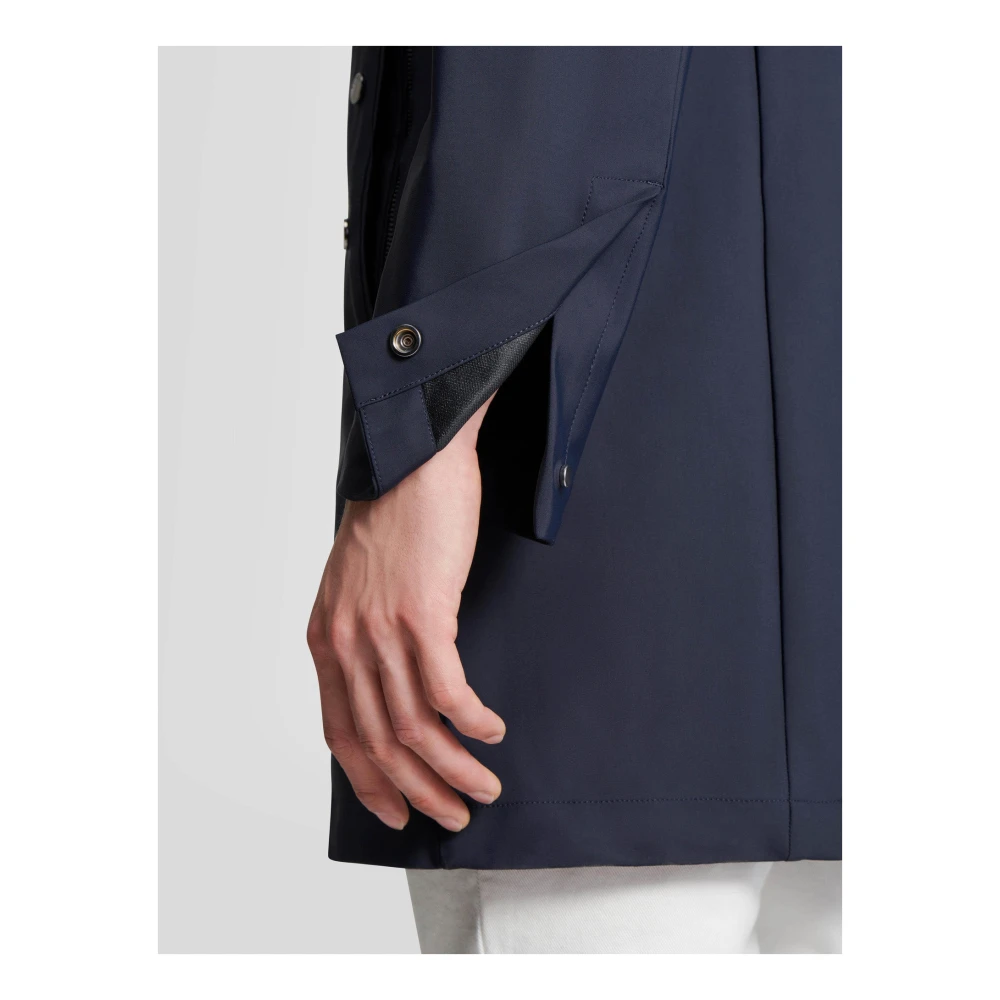 Fusalp Amaro Trench Coat Blue Heren