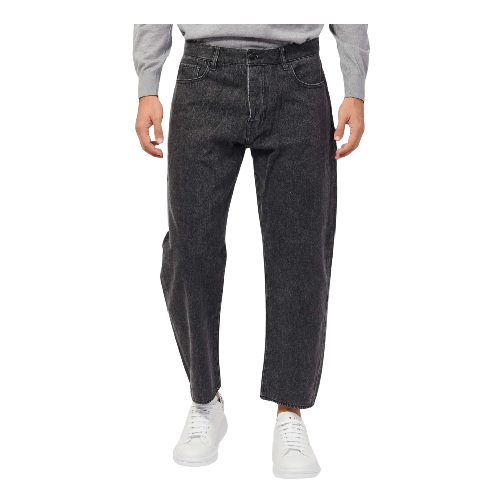 Armani Exchange Moderne Denim Jeans Black Heren