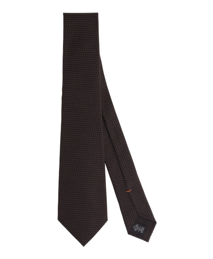 cravate-marron-en-soie-100-fili