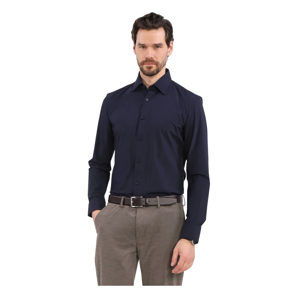 Hugo Boss Casual skjorta Blue, Herr