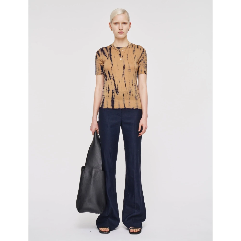 joseph Tie Dye Gebreide Top Beige Dames