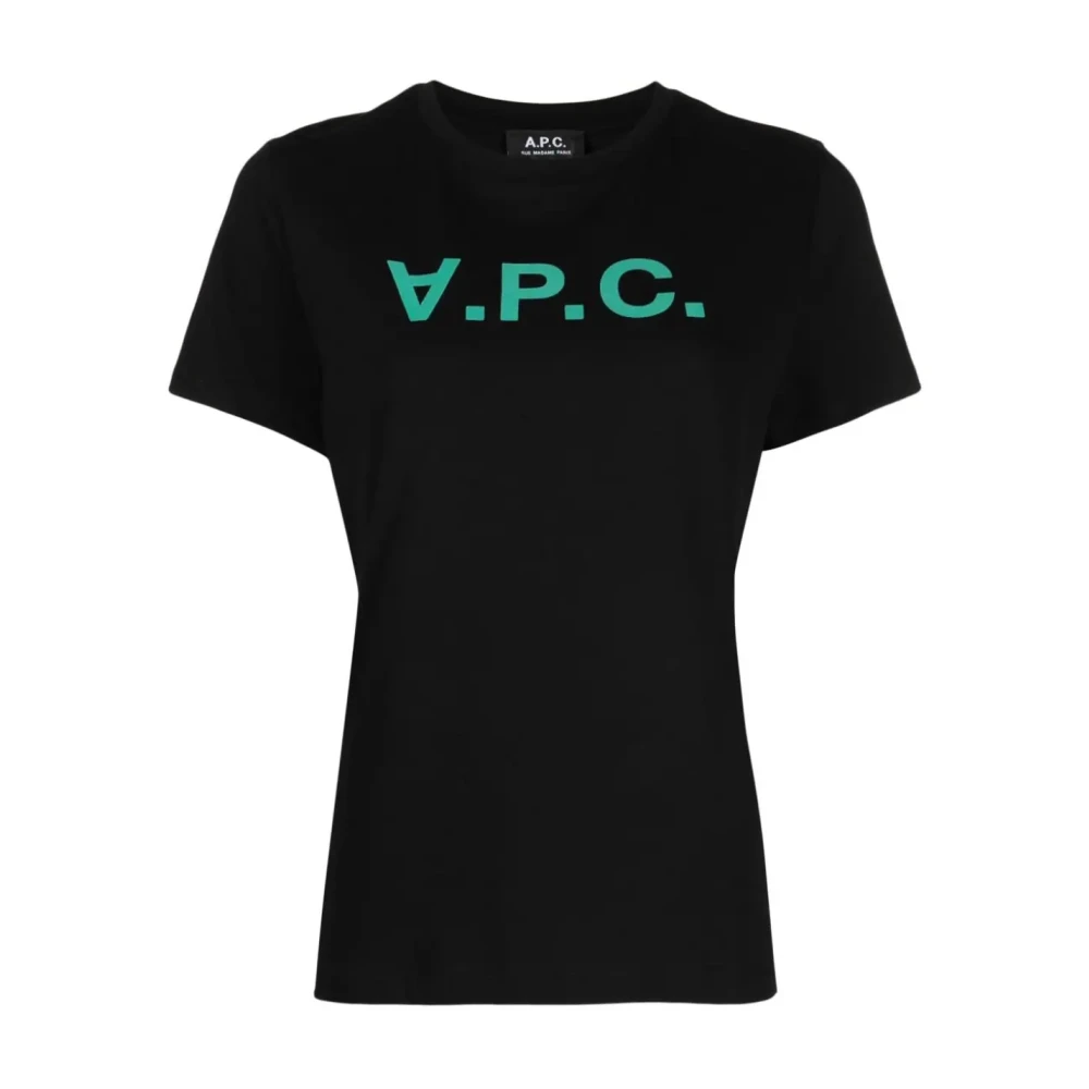 A.p.c. Kleurrijke T-Shirt Collectie Black Dames