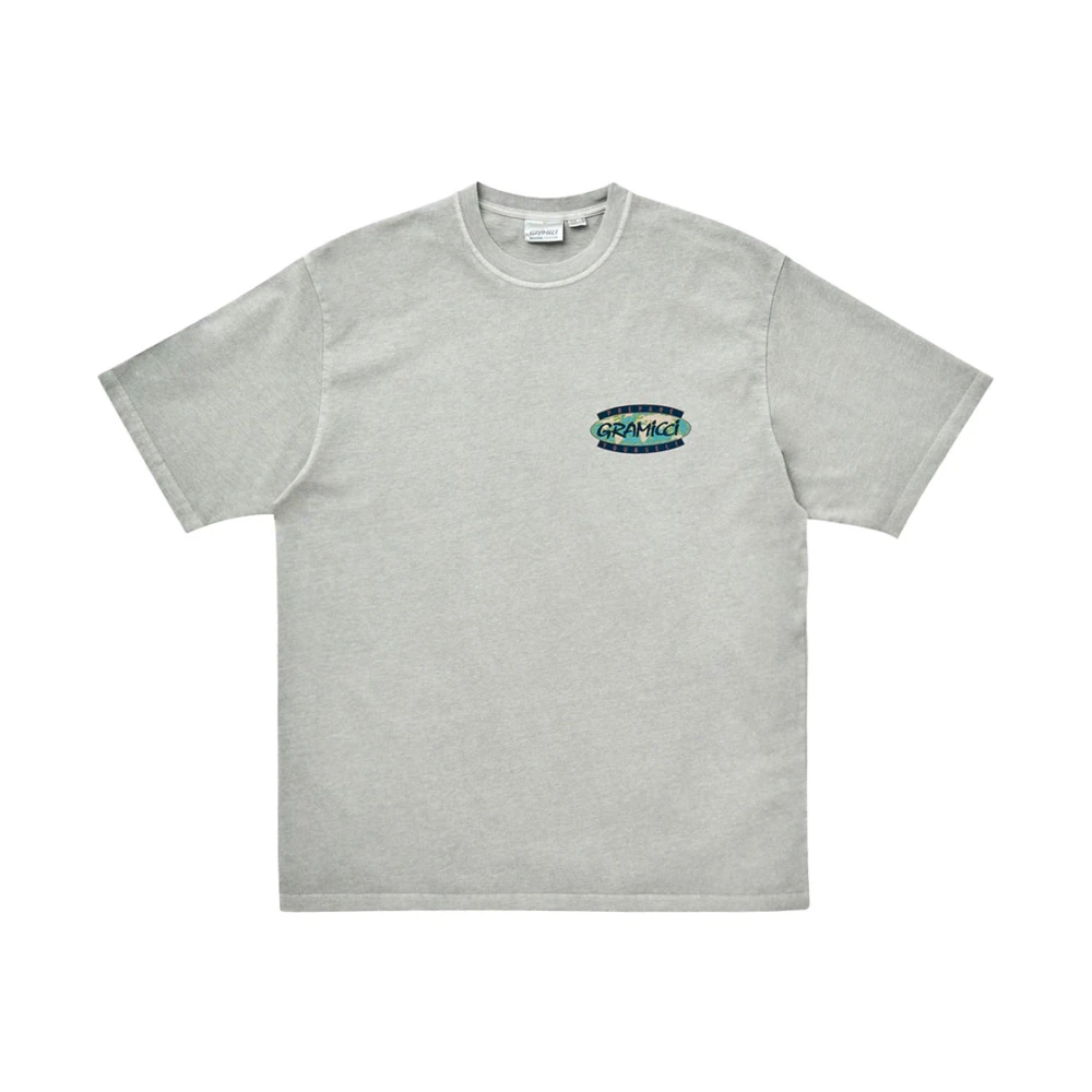 Gramicci Bereid je voor Grafisch T-shirt Gray Heren