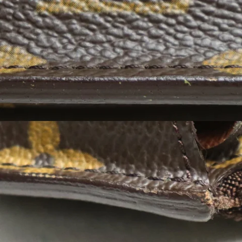 Louis Vuitton Vintage Pre-owned Canvas wallets Brown Dames