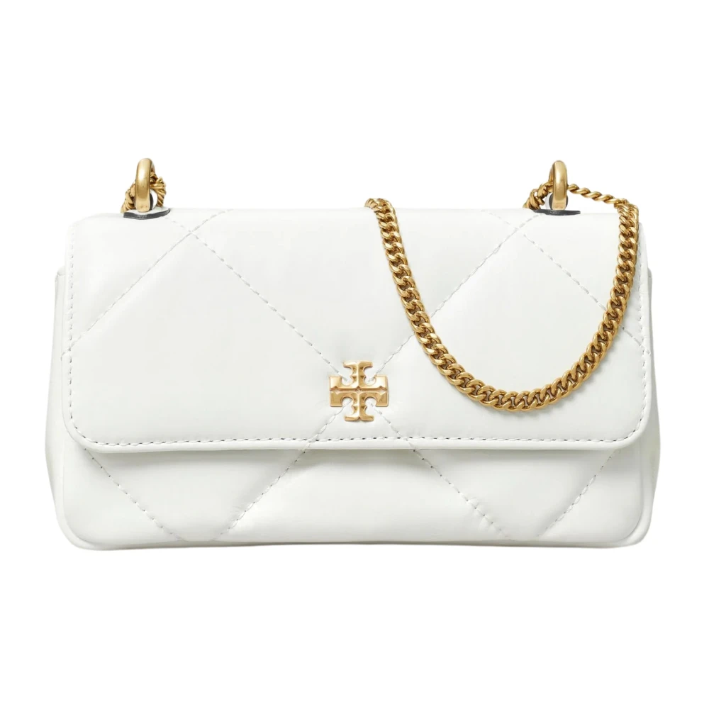 TORY BURCH Witte Flap Tas met Verstelbare Band White Dames