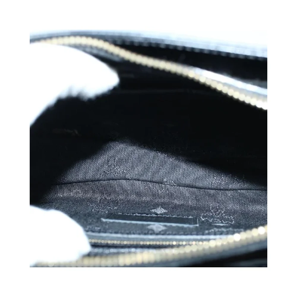 MCM Pre-owned Leather shoulder-bags Black Dames