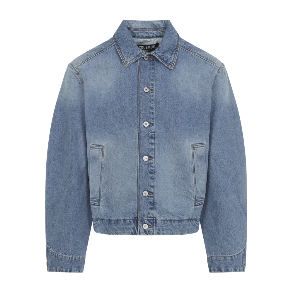 Jacquemus Blue La Veste De-Nîmes Mirada - Male - Denim Jackets - Xl - Jackets