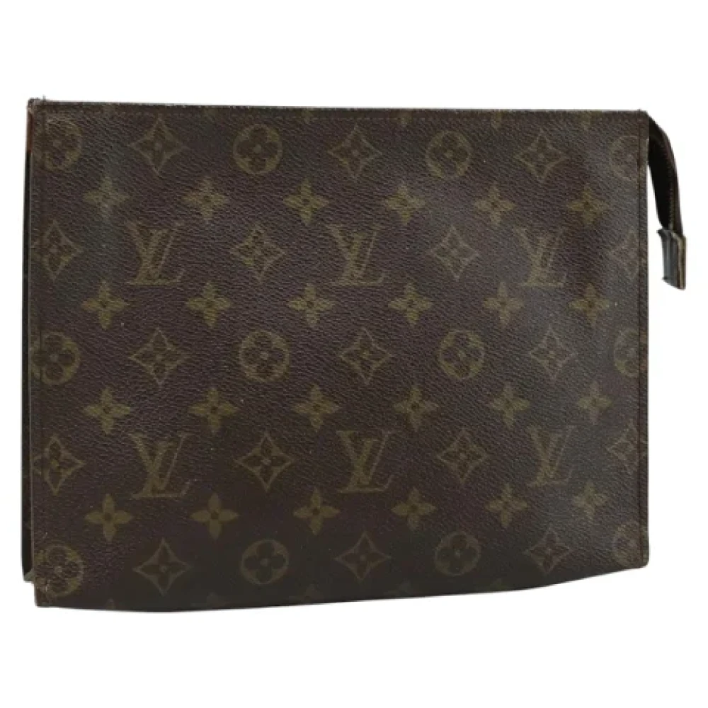 Louis Vuitton Vintage Pre-owned Canvas pouches Brown Dames